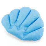 Coussin de bain gonflable en forme de coquillage doux pour salle de bain, confortable pour spa à domicile, couleur livrée aléatoirement, coussin de bain gonflable pour spa
