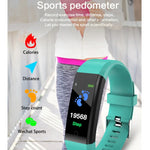 Bracelet Intelligent ID115 Plus Cardiofréquencemètre Tensiomètre Podomètre Santé Course Sport Montre Connectée pour iOS Android, ID115 Plus Noir, ID115 Plus Violet, ID115 Plus Bleu, ID115 Plus Rouge, ID115 Plus Bleu Foncé