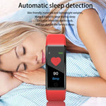 Bracelet Intelligent ID115 Plus Cardiofréquencemètre Tensiomètre Podomètre Santé Course Sport Montre Connectée pour iOS Android, ID115 Plus Noir, ID115 Plus Violet, ID115 Plus Bleu, ID115 Plus Rouge, ID115 Plus Bleu Foncé