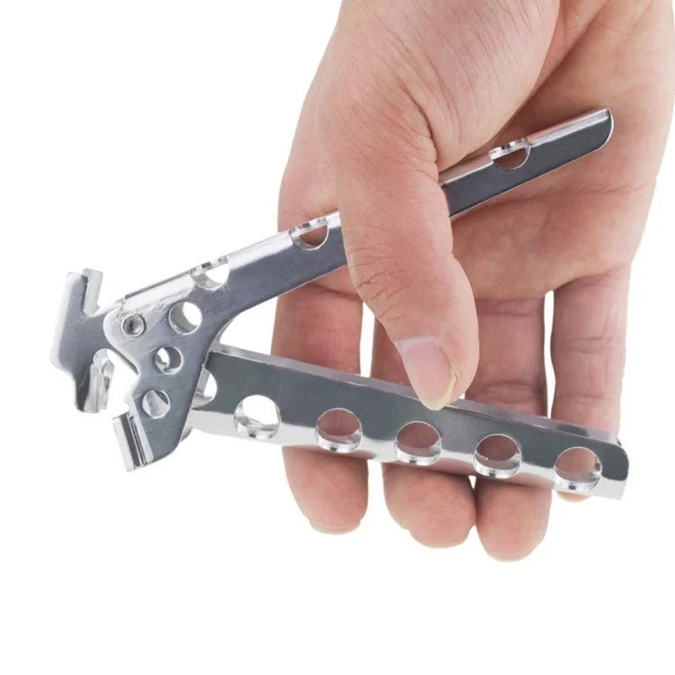 Pince pour casserole et poêle de camping, pince pour bol, ustensiles de cuisine d'extérieur, vaisselle, poignée anti-chaleur pour casserole et poêle, support pour bras, pique-nique à la maison