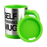 Tasses 400ml Tasse à Mélange Automatique Électrique Tasse à Mélange Café Lait Tasse Intelligente en Acier Inoxydable Tasse à Jus Vaisselle