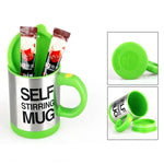 Tasses 400ml Tasse à Mélange Automatique Électrique Tasse à Mélange Café Lait Tasse Intelligente en Acier Inoxydable Tasse à Jus Vaisselle