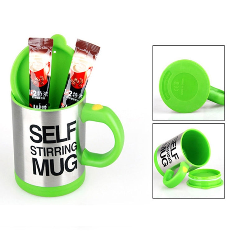 Tasses 400ml Tasse à Mélange Automatique Électrique Tasse à Mélange Café Lait Tasse Intelligente en Acier Inoxydable Tasse à Jus Vaisselle