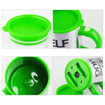 Tasses 400ml Tasse à Mélange Automatique Électrique Tasse à Mélange Café Lait Tasse Intelligente en Acier Inoxydable Tasse à Jus Vaisselle