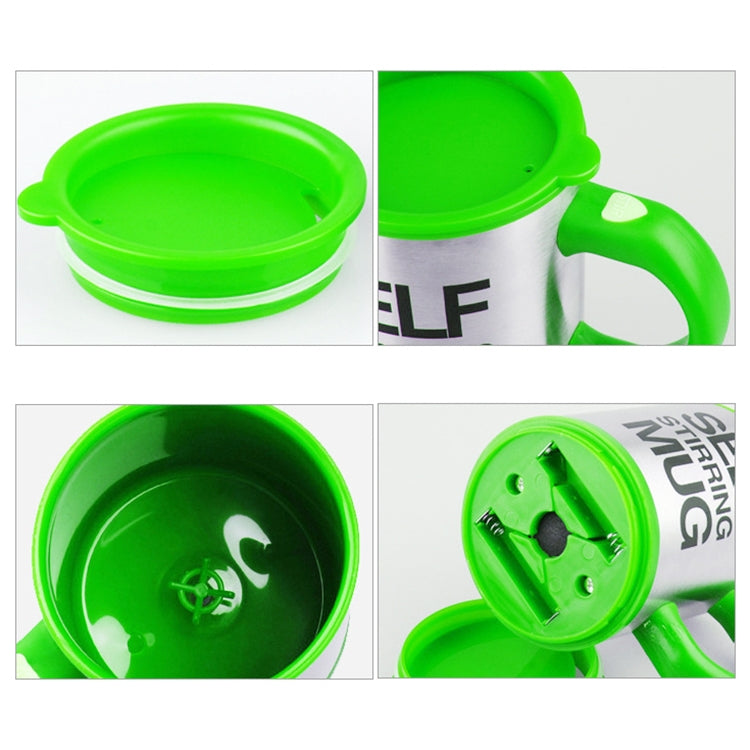 Tasses 400ml Tasse à Mélange Automatique Électrique Tasse à Mélange Café Lait Tasse Intelligente en Acier Inoxydable Tasse à Jus Vaisselle