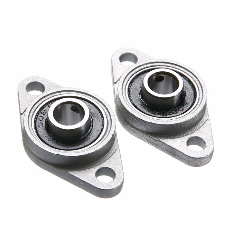 2 pièces de logement de roulement en alliage de zinc pour imprimante 3D, accessoires universels, KFL08 (diamètre intérieur 8), KFL000 (diamètre intérieur 10), KFL001 (diamètre intérieur 12)