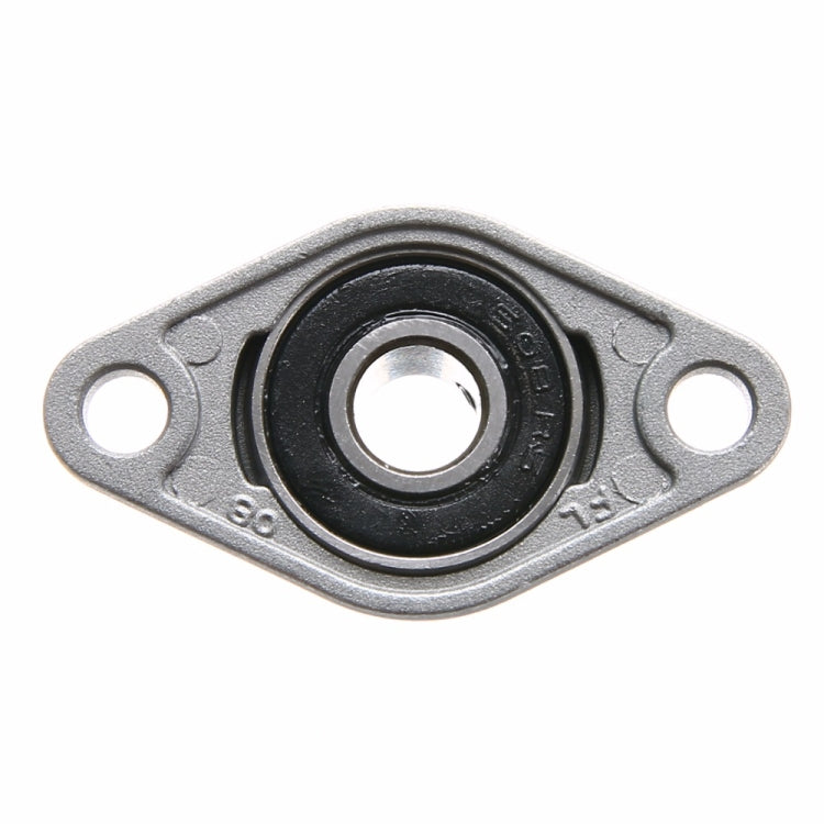 2 pièces de logement de roulement en alliage de zinc pour imprimante 3D, accessoires universels, KFL08 (diamètre intérieur 8), KFL000 (diamètre intérieur 10), KFL001 (diamètre intérieur 12)