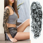 Large Arm Sleeve Waterproof Temporary Tattoo Sticker