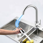 Robinet de cuisine extractible chaud et froid domestique en acier inoxydable 304 rétractable rotatif, Cuivre électrolytique, Noir acier inoxydable, Placage 304, Placage cuivre + Arrêt d'eau