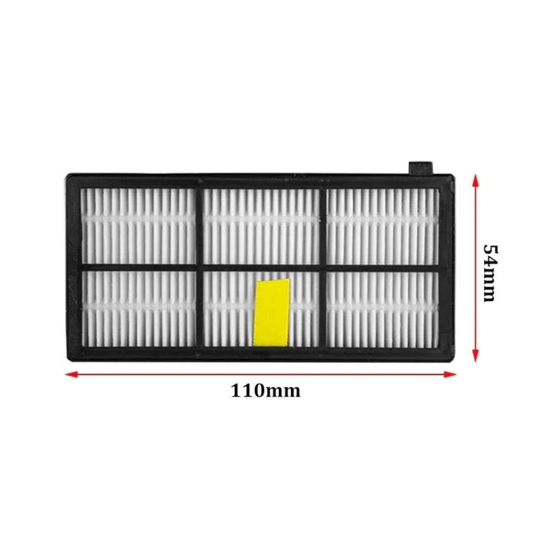 Pièces de robot de balayage extracteur de débris et brosse latérale de filtre Hepa pour iRobot Roomba séries 800 900 870 880 980, filtre Hepa de robot de balayage