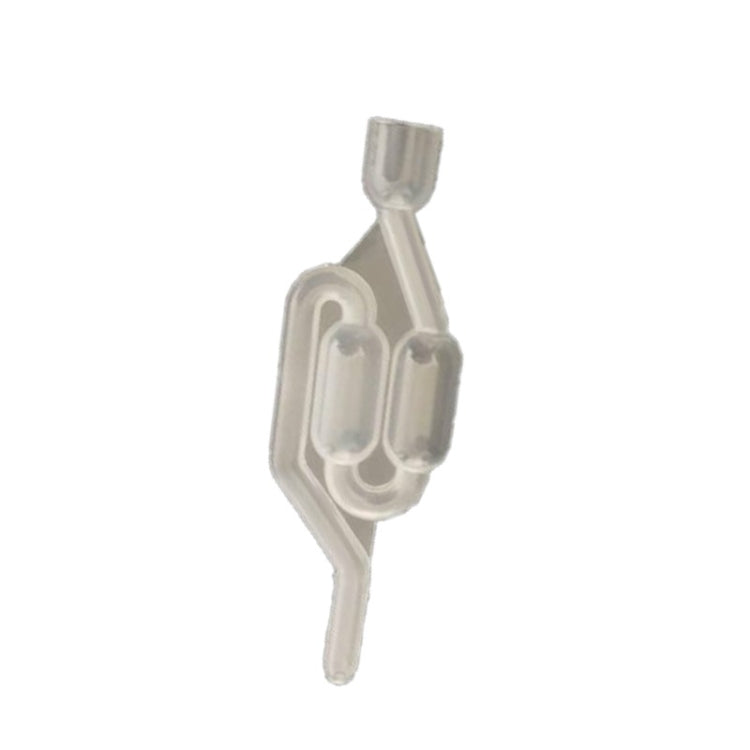 Joint d'étanchéité à eau Échappement Clapet anti-retour de fermentation de vin brassé à domicile Joint en plastique Scellé Clapet anti-retour Clapets étanches à l'eau, Clapet anti-retour simple découvert, Clapet anti-retour commun avec couvercle