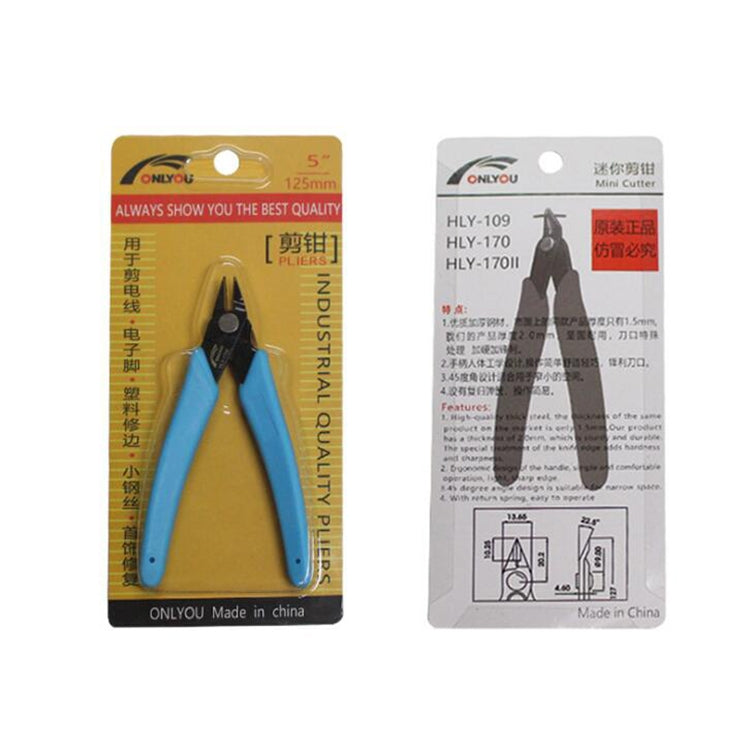 Mini pince oblique en acier inoxydable pour coupe de câble, pince latérale