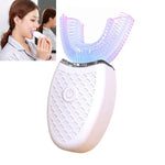 Brosse à dents électrique blanchissante bouche en U paresseuse
