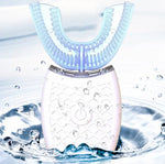 Brosse à dents électrique blanchissante bouche en U paresseuse