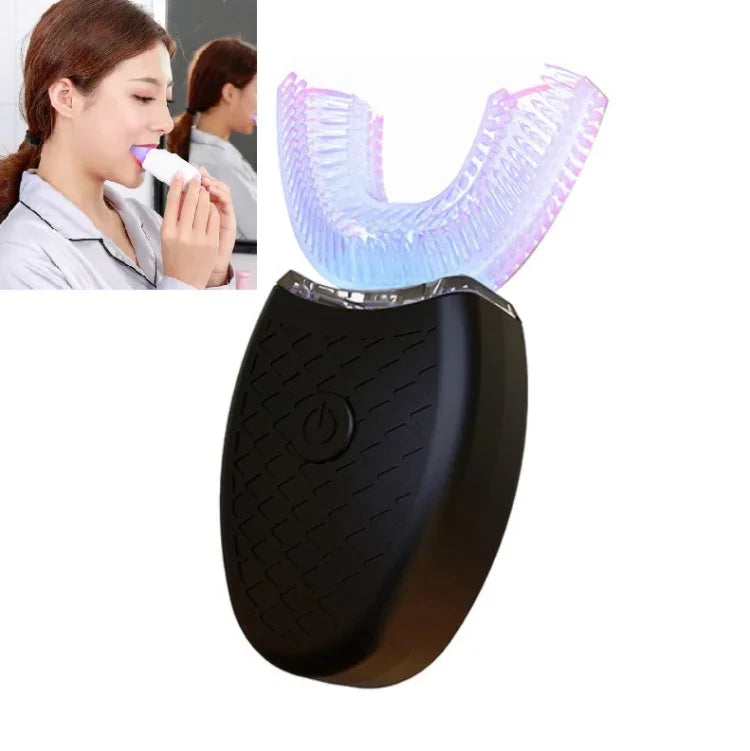 Brosse à dents électrique blanchissante bouche en U paresseuse
