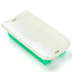 4 brosses à lessive à poils souples pour usage domestique, brosse de nettoyage en plastique pour chaussures, couleur aléatoire, 4 brosses de nettoyage