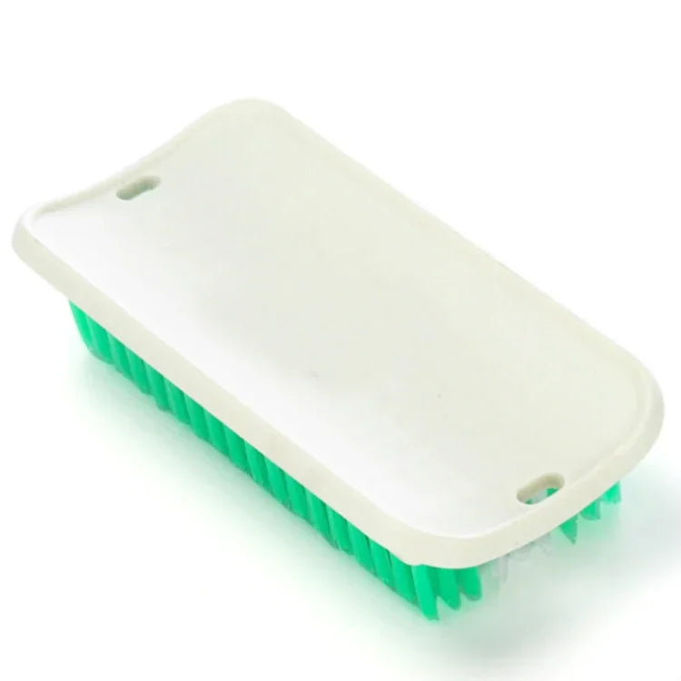 4 brosses à lessive à poils souples pour usage domestique, brosse de nettoyage en plastique pour chaussures, couleur aléatoire, 4 brosses de nettoyage
