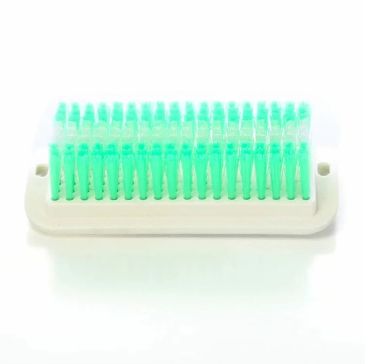 4 brosses à lessive à poils souples pour usage domestique, brosse de nettoyage en plastique pour chaussures, couleur aléatoire, 4 brosses de nettoyage