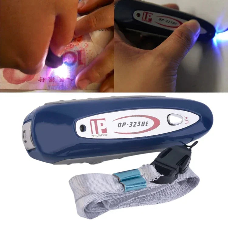 Détecteur de faux billets 2 en 1 mini aimant et lumière UV, testeur de stylos pour serviettes hygiéniques, stylo de test magnétique