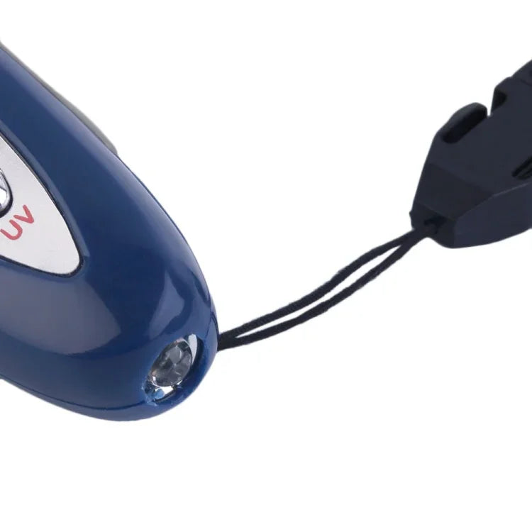 Détecteur de faux billets 2 en 1 mini aimant et lumière UV, testeur de stylos pour serviettes hygiéniques, stylo de test magnétique
