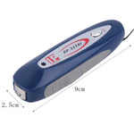 Détecteur de faux billets 2 en 1 mini aimant et lumière UV, testeur de stylos pour serviettes hygiéniques, stylo de test magnétique