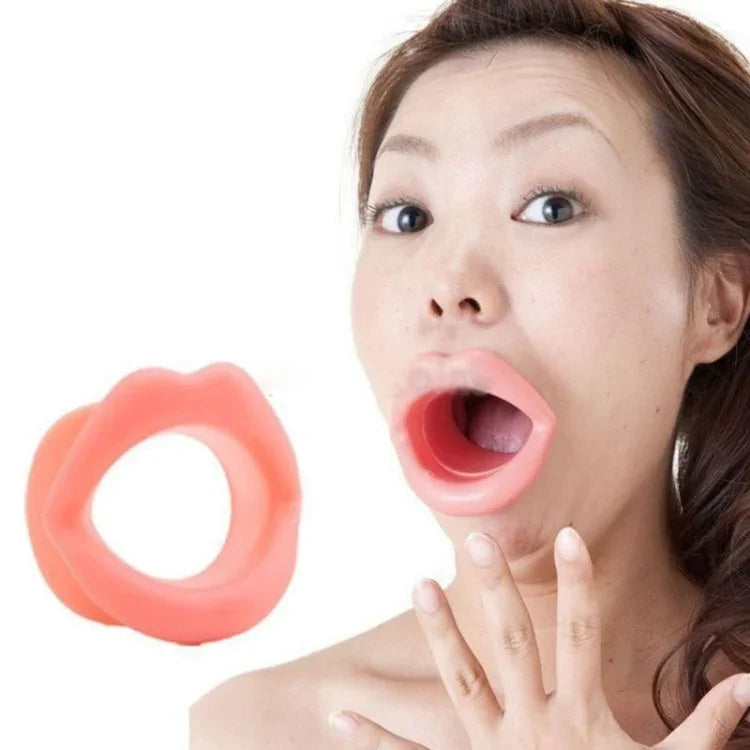 Outil de Massage de Beauté Anti-âge Anti-rides pour le Visage en Silicone, Tonifiant les Muscles de la Bouche, Lifting du Visage