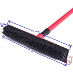Brosse de balayage pour épilation des tapis d'animaux, balai à récurer sans poussière, serpillière à main, brosse à plancher en caoutchouc, bleu, vert, rouge, jaune, vert herbe