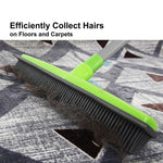 Brosse de balayage pour épilation des tapis d'animaux, balai à récurer sans poussière, serpillière à main, brosse à plancher en caoutchouc, bleu, vert, rouge, jaune, vert herbe