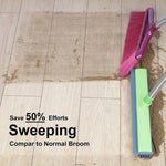 Brosse de balayage pour épilation des tapis d'animaux, balai à récurer sans poussière, serpillière à main, brosse à plancher en caoutchouc, bleu, vert, rouge, jaune, vert herbe