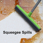Brosse de balayage pour épilation des tapis d'animaux, balai à récurer sans poussière, serpillière à main, brosse à plancher en caoutchouc, bleu, vert, rouge, jaune, vert herbe