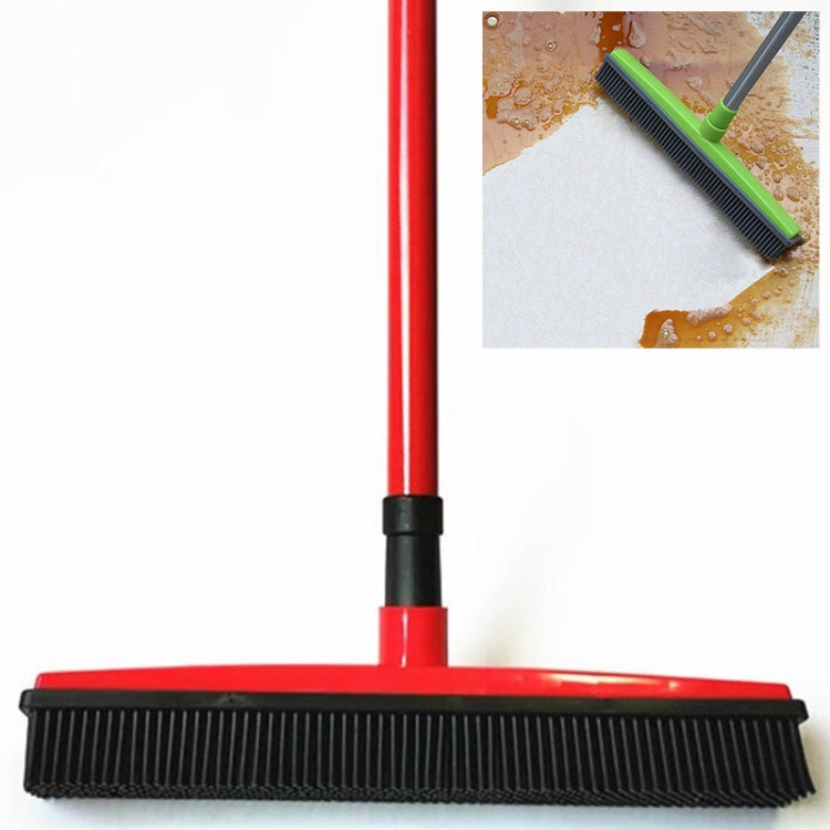 Brosse de balayage pour épilation des tapis d'animaux, balai à récurer sans poussière, serpillière à main, brosse à plancher en caoutchouc, bleu, vert, rouge, jaune, vert herbe