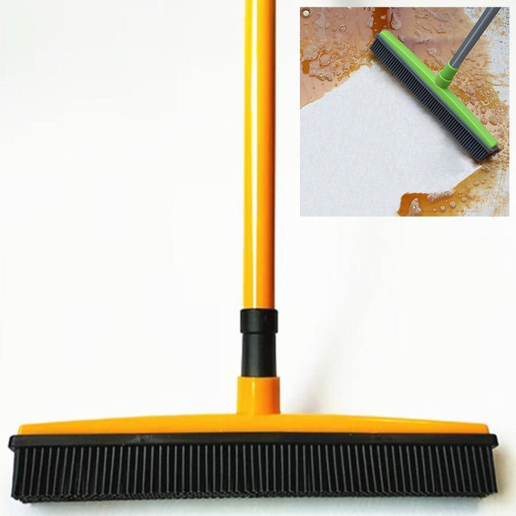 Brosse de balayage pour épilation des tapis d'animaux, balai à récurer sans poussière, serpillière à main, brosse à plancher en caoutchouc, bleu, vert, rouge, jaune, vert herbe