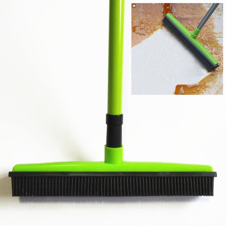 Brosse de balayage pour épilation des tapis d'animaux, balai à récurer sans poussière, serpillière à main, brosse à plancher en caoutchouc, bleu, vert, rouge, jaune, vert herbe