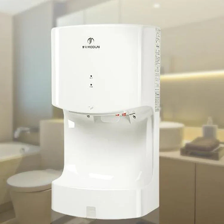 Sèche-mains intelligent à induction entièrement automatique MODUN, sèche-mains chaud et froid pour toilettes, sèche-mains MODUN