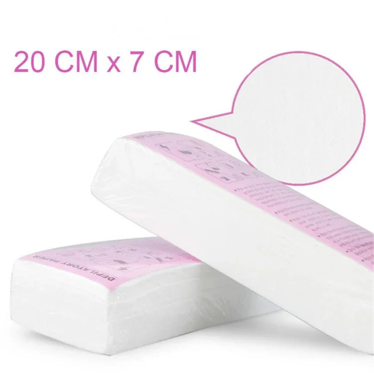 3 Sets Papier Spécial Cire Épilation Non Tissé Papier Épilation Cire Miel Papier Spécial Cire, 100 PCS, 80 PCS