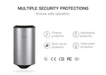 Sèche-mains Automatique à Capteur Jet d'Air Haute Vitesse en Acier Inoxydable 304 pour Maison Hôtel Aéroport