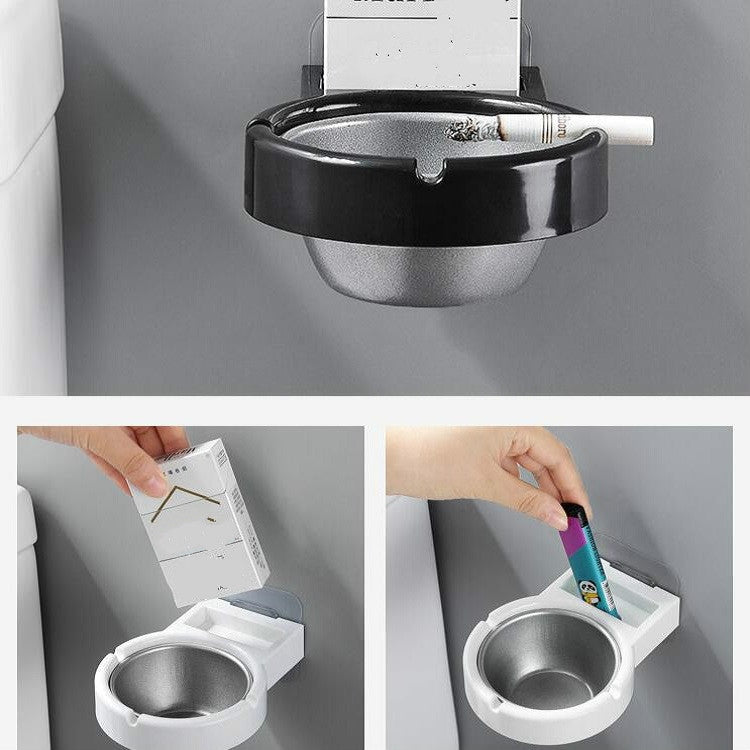 Creative Personality Household Bathroom Wall-mounted Split Ashtray