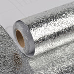 Autocollants en aluminium pour murs de cuisine, résistants à l'huile, anti-salissures, auto-adhésifs haute température, papier peint découpable, 40cmx5m, papier peint découpable 40cmx5m, 60cmx5m, papier peint découpable 60cmx5m