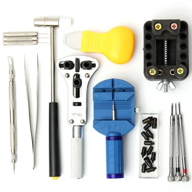 Ensemble d'outils de réparation pour montre domestique 14 en 1, 14 en 1