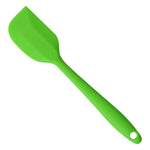 Spatule à gâteau en silicone pour cuisine, mélangeur de crème, racloir, brosse à beurre, ustensile de cuisson, orange, rouge, jaune, vert, bleu, violet, rose