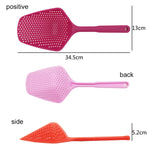 Passoires en plastique pour pelle de drainage Pelle de cuisine à fuite d'eau Pelle à glace Passoire