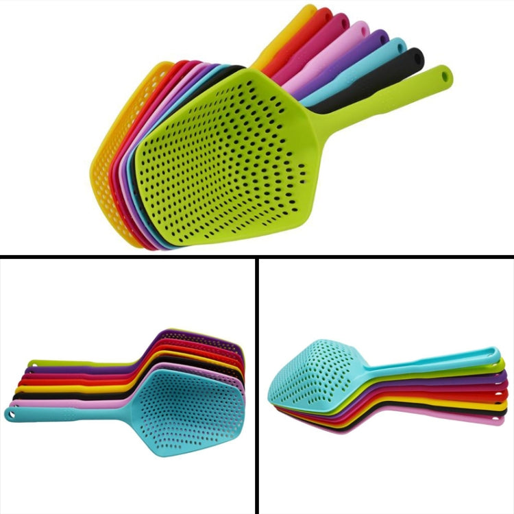 Passoires en plastique pour pelle de drainage Pelle de cuisine à fuite d'eau Pelle à glace Passoire
