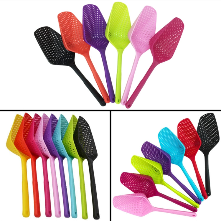 Passoires en plastique pour pelle de drainage Pelle de cuisine à fuite d'eau Pelle à glace Passoire