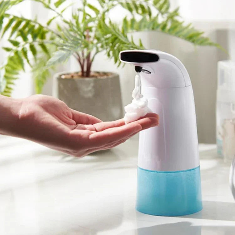 Distributeur de savon moussant automatique à induction intelligente infrarouge pour toilettes domestiques, distributeur de savon