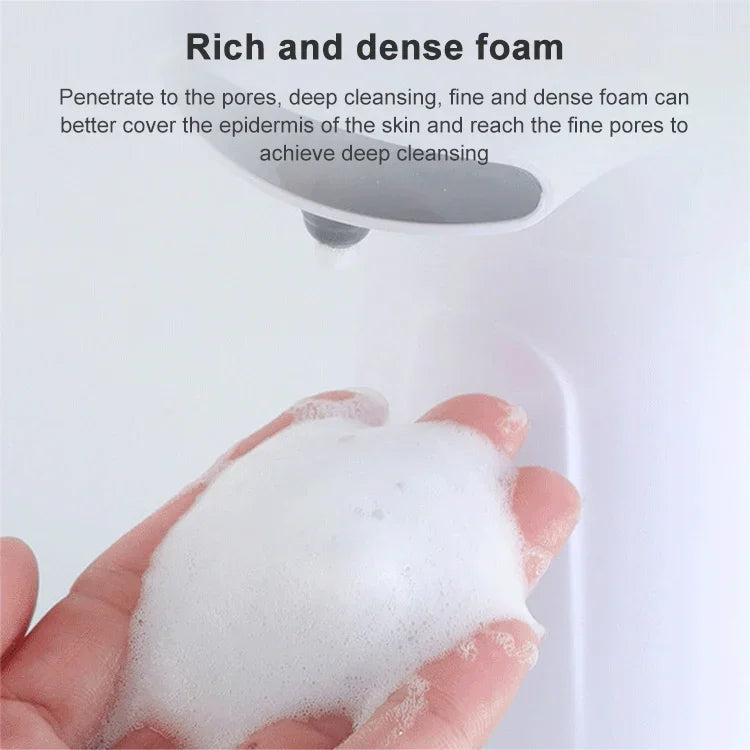 Distributeur de savon moussant automatique à induction intelligente infrarouge pour toilettes domestiques, distributeur de savon
