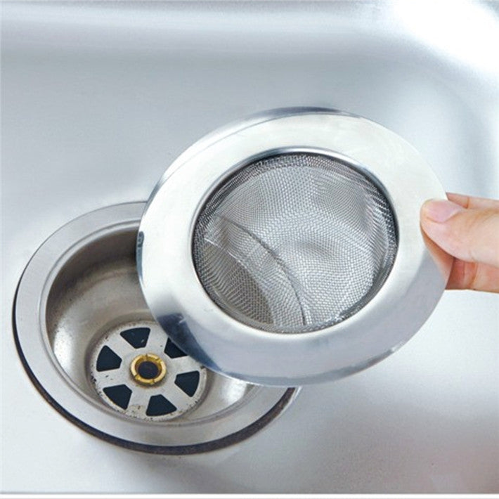 2 passoires en acier inoxydable pour baignoire, filtre de trou de vidange de douche, crépine d'évier en métal