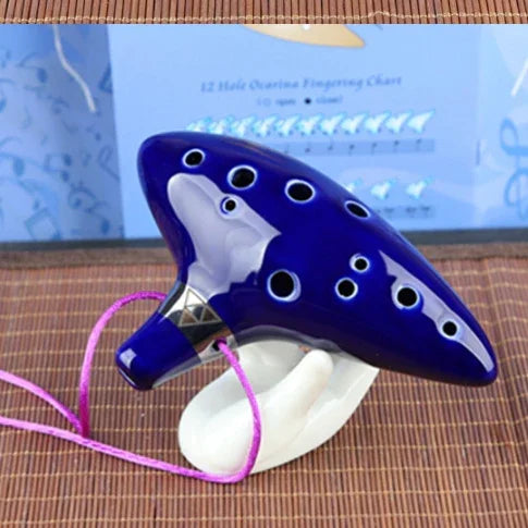 Ocarina alto en do à 12 trous pour débutants, Ocarina à 12 trous