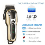Tondeuse à Cheveux Surker SK-803 Puissance Élevée LCD Tondeuse Électrique Double Usage à Brancher