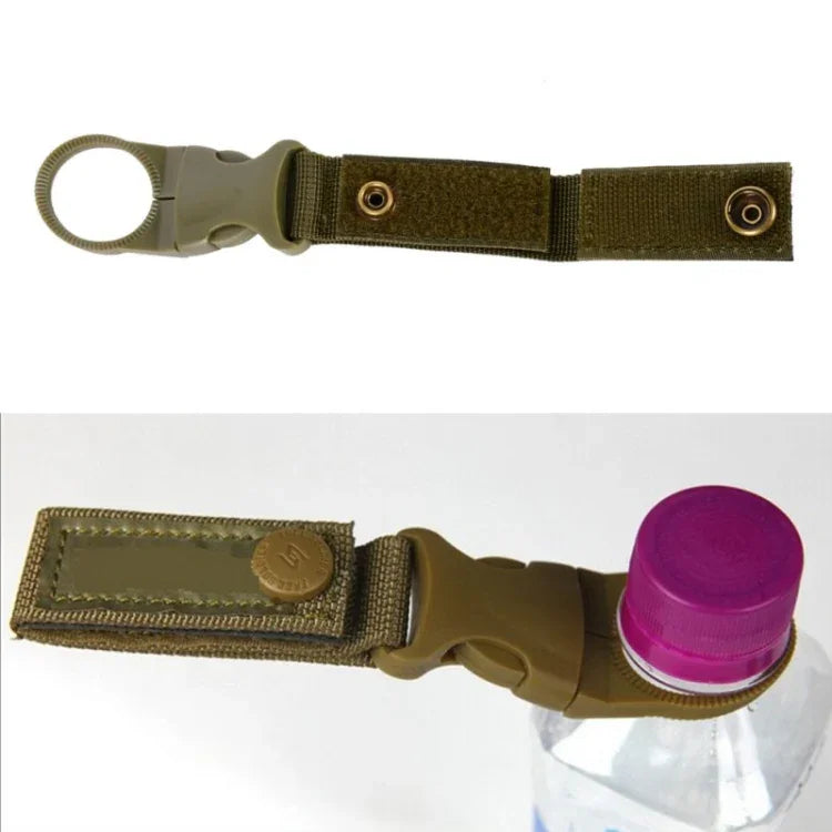2PCS Mousqueton de sangle extérieur crochet de suspension pour sac à dos camping randonnée clip porte-bouteille boucle porte-outil