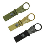 2PCS Mousqueton de sangle extérieur crochet de suspension pour sac à dos camping randonnée clip porte-bouteille boucle porte-outil
